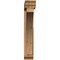Ekena Millwork Thorton Traditional Rough Sawn Bracket w/ Offset Brace, Western Red Cedar, 6"W x 36"D x 36"H BKT0604X36X36THR01RWR - alternate 2
